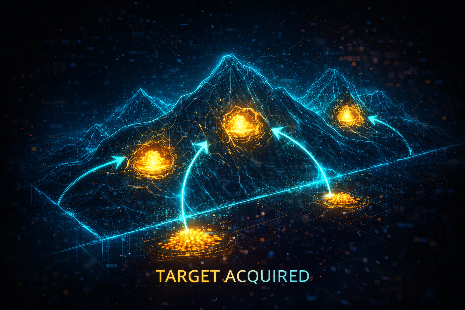 Graphique soulignant les Hauts Égaux, Bas Égaux et Trendlines comme zones de liquidité majeures.